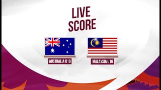 🔴LIVE SCORE AUSTRALIA U16 VS MALAYSIA U16  ASEAN U16 BOYS CHAMPIONSHIP [upl. by Annodam587]