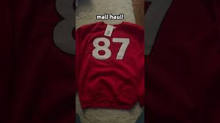 mall haul mall haul urbanoutfitters fypシ゚viral clothes [upl. by Annerahs]