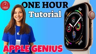 1Hour Apple Series 4 Watch Tutorial by an Apple Genius Unedited [upl. by Kempe]