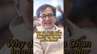 Why did Jackie Chan touch his nose after hearing Vin Diesel’s public tribute celebrity movie usa [upl. by Anialam790]