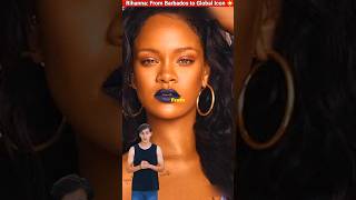 Rihanna From Barbados to Global Icon 🌟  Rihanna  shorts youtubeshorts rihanna hollywoood [upl. by Tildie638]