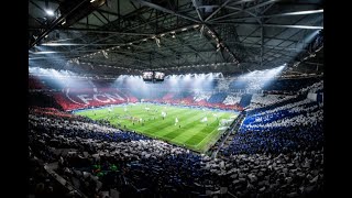 Eine besondere Fanfreundschaft  Choreo  FC Schalke 04  1 FC Nürnberg [upl. by Esiuol138]