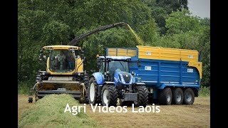 O’Brien Bros Agri Silage  2019 27ft TriAxel Kane Trailers [upl. by Asteria]