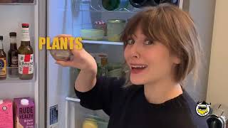 Elizabeth Olsen fridge tour [upl. by Ricarda435]