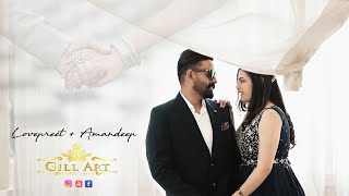 SAME DAY HIGHLIGHT 2024  LOVEPREET ❤️ AMANDEEP STORY BY GILL ART PHOTOGRAPHY CANADA amp INDIA [upl. by Liss]