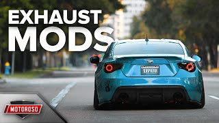 3 Must Have Exhaust Mods for the BRZ FRS 86 [upl. by Jagir457]