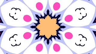 Baby Kaleidoscope Sensory Video Visual Stimulation Abstract Patterns Children Music [upl. by Adnawad]