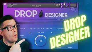 DROP DESIGNER  a FREE DragandDrop Sampler for Kontakt by Skybox Audio [upl. by Kyrstin922]