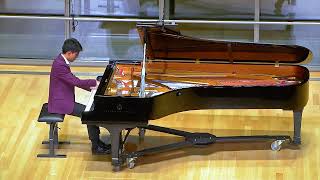 Curtis Li plays Brahms Piano Sonata no 3 in F minor Op 5 5th Movement [upl. by Aehsan5]