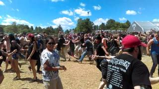 Beartooth Circle Pit Carolina Rebellion 2017 [upl. by Kunkle]