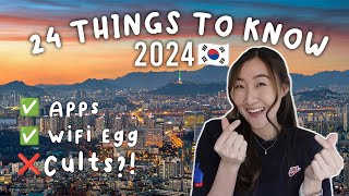 24 Things You Need to Know Before Traveling to Korea 2024🇰🇷 [upl. by Dedra382]