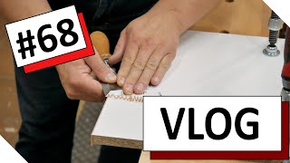 VLOG 68  Perfekte stabile und schöne Kanten an Spanplatten anbringen [upl. by Htebasil466]