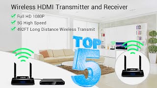 Best Wireless HDMI Transmitter and Receiver to Stream HD [upl. by Donaugh722]