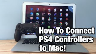 How to connect a PS4 controller to Mac [upl. by Bilski]