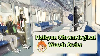 How To Watch Haikyu In Chronological Order Quick Guide [upl. by Tniassuot450]