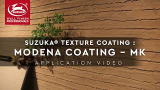 SUZUKA® TEXTURED COATING  MODENA COATING MK [upl. by Noizneb422]