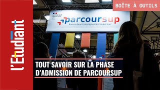 Parcoursup 2022  tout savoir sur la phase dadmission [upl. by Eupheemia]