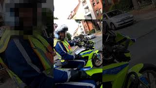 Polizei Bremen immer freundlich unterwegs motovlog bikelife funny biker gopro [upl. by Wainwright]