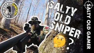 M40A3 Sportline Gameplay Finally 😆  SaltyOldGamer Airsoft Gameplay [upl. by Raquel]