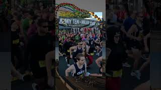 39th Annual Army TenMiler army beallyoucanbe [upl. by Gnilyam]