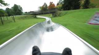 Fastest Alpine Slide Time  Bavaria Germany [upl. by Justino]