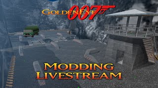 GoldenEye 007 N64  Modding Livestream 1 [upl. by Ragouzis538]