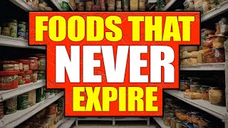 15 Foods To STOCKPILE That Almost NEVER Expire [upl. by Ahsiekram90]