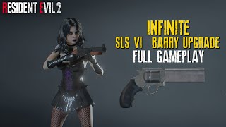 Resident Evil 2 Remake  Black Witch Claire With Infinite Barry Upgrade SLS 60 Full Gameplay [upl. by Nee77]