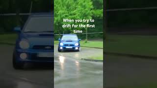 When you try to drift for the first time😳 drift car carlover drifting [upl. by Crofton]