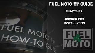 Fuel Moto 107 Harley Big Bore Chapter 7 Rocker Box Installation [upl. by Amend726]