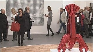 London Frieze Art Fair opens  le mag [upl. by Ayimat733]