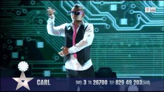 Norske Talenter 2012  Popperen quotCarlquot  Semifinale HD [upl. by Yartnod]