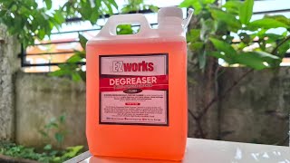 Mabisang pantanggal ng dumit mantsa sa ceiling ng sasakyan  EZ Works Degreaser [upl. by Notreve]