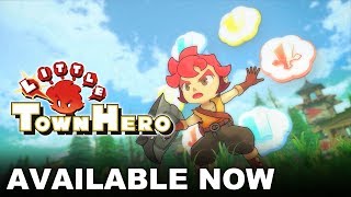 Little Town Hero  Launch Trailer Nintendo Switch PS4 [upl. by Odrick]