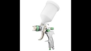 HVLP spray gun testing video [upl. by Vernor]