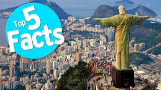 Top 5 Interesting Facts About Brazil [upl. by Antonetta]