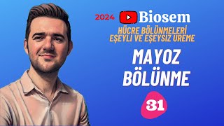 Mayoz Bölünme  39 Günde TYT Biyoloji Kampı31  10 Sınıf Biyoloji Kampı3  2024 [upl. by Siddra]