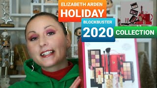 ELIZABETH ARDEN HOLIDAY 2020 BLOCKBUSTER COLLECTION UNBOXING [upl. by Eornom]