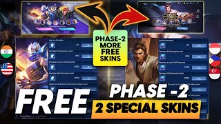 HOW TO GET 2 SPECIAL SKINS FROM PHASE 2 OF STARWARS AND COSMIC COLLISION EVENT  VPN TRICK  MLBB [upl. by Avner]