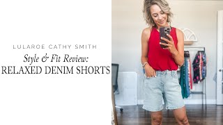 Style amp Fit Review Relaxed Denim Shorts [upl. by Reidar]