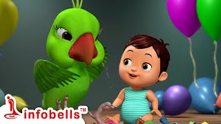 Chitti Chilakamma Amma KottindaBaby song  Telugu Rhymes for Children  Infobells telugurhymes [upl. by Erdua]