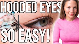 Winged Eyeliner is MESSY  Hooded Eye Makeup Tutorial [upl. by Ayom354]