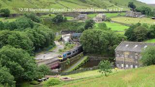 Trains at the Standedge Tunnel [upl. by Airpal]