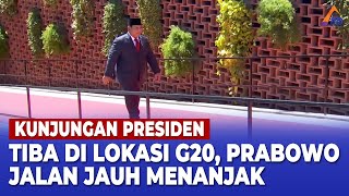 HADIRI KTT G20 DI BRASIL PRABOWO JADI SOROTAN HINGGA JALAN JAUH MENANJAK KE LOKASI [upl. by Buke]