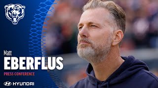 Matt Eberflus on Week 11 loss  Chicago Bears [upl. by Faxen]