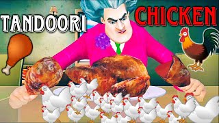 Chicken Leg Piece  Tandoori Chicken  Scary Teacher 3d [upl. by Della]