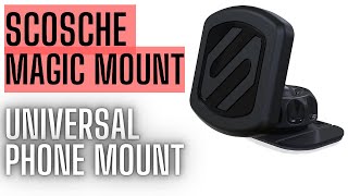 Scosche Magic Mount Review  The Best Magnetic Phone Holder [upl. by Leann954]