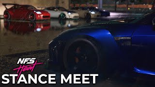 Need For Speed Heat STANCED Tuner CAR MEET amp CRUISE [upl. by Thaddaus]