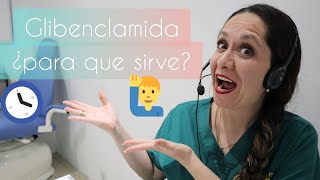 👉💊 ¿Para que sirve la GLIBENCLAMIDA de 5 mg ❓❓ [upl. by Lemar]