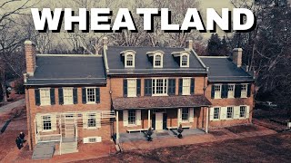 WHEATLAND home of President James Buchanan Lancaster PA [upl. by Nasia736]